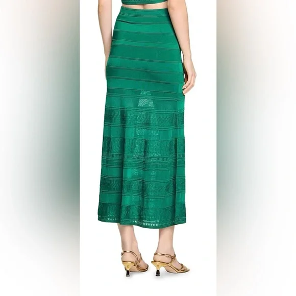 SANDRO Women's Maxi Decorative Knit Skirt